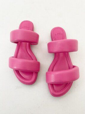 Alexandre Birman Puffy Sandals Slides Shoes Pink